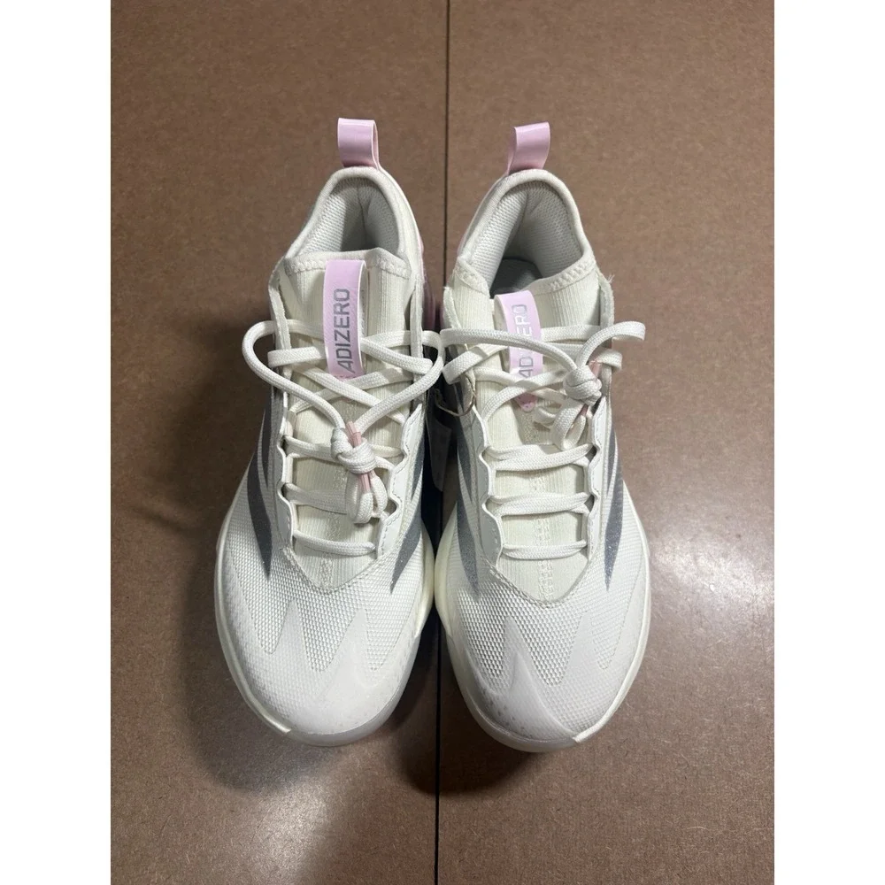 adidas Adizero Instinct+ 2 Softball Cleats White/Pink/Silver Women's 6.5